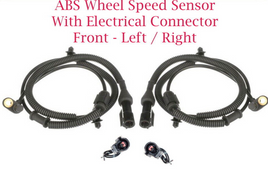 2 x ABS Wheel Speed Sensor W/Connector Front-L/R Fits Expedition F150 Navigator