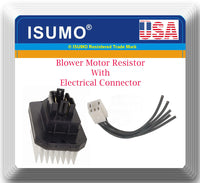 Blower Motor Resistor W/Connector Fits: Odyssey 2011-2017 Ridgeline 2006-2014
