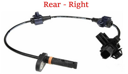 2 x ABS Wheel Speed Sensor Rear Left & Right Fits: Honda CR-V 2007-2011