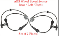 2 X ABS Wheel Speed Sensor Rear L/R  Fits:OEM#3DA0A Nissan Sentra 2013-2019