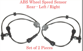 2 X ABS Wheel Speed Sensor Rear L/R  Fits:OEM#3DA0A Nissan Sentra 2013-2019