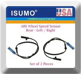 2 X ABS Wheel Speed Sensor Rear- Right / Left Fits: Mini Cooper 2002 2008