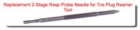 Lot 10 Replacement 2-Stage Rasp Probe Needle for Tire Plug Reamer Tool
