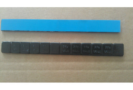 90 pcs / 45 oz 0.50 1/2 OZ    BLACK ADHESIVE WHEEL WEIGHTS  BALANCE LEAD FREE