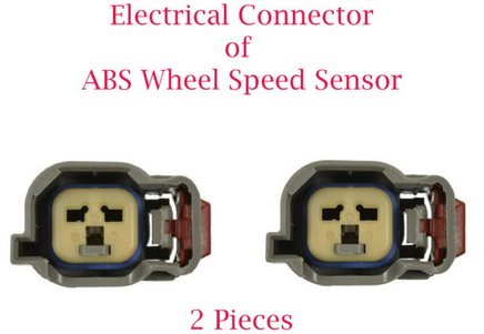 2x Connector of ABS Wheel Speed Sensor Rear L/R Fit Town & Country Grand Caravan