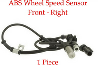 ABS Wheel Speed Sensor Front Right: Ford Lincoln Mazda for Vehicles With RWD