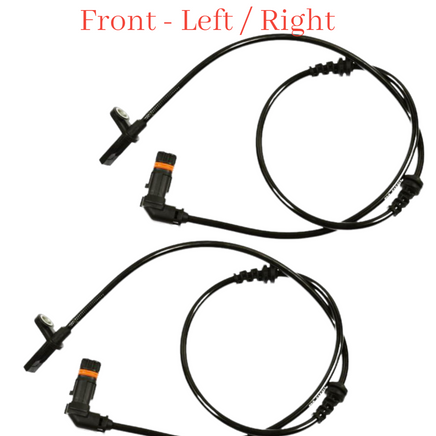  2x ABS Wheel Speed Sensor Front L&R Fits:OEM 2049053105 C300 C350 GLK250 GLK350