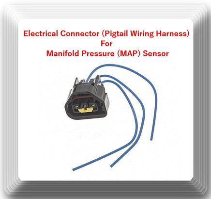 Manifold Absolute Pressure Sensor (MAP) W/ Connector Fits:Dodge Dodge Ram & Jeep