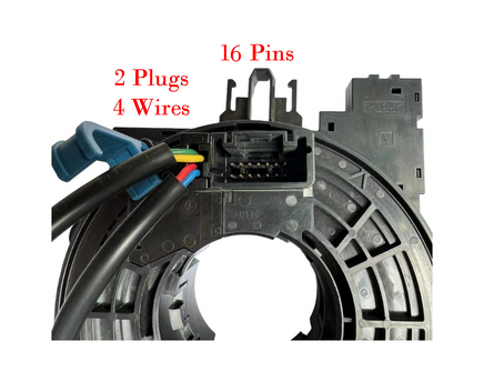 Clockspring Spiral Cable Fits Nissan Kicks S, SR, SV  W/O Heated Steering Wheel