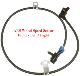 1 Kit ABS Wheel Speed Sensor Front-Right / Left Fits: Chevrolet GMC Trucks & SUV