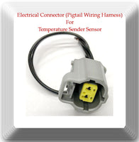 Coolant Temperature Sensor W/Connector Fit:Chevrolet Ford Geo Toyota Lexus Mazda