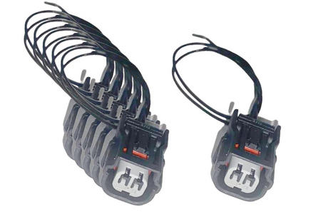 6x Fuel Injector Electrical Connector Fits Honda Odyssey Pilot Ridgeline V6 3.5L