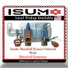 Intake Manifold Runner Solenoid W/ Connectors Fits  Mazda CX7 3 5 6 2004-2014