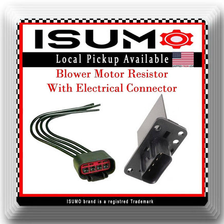 Blower Motor Resistor W/Connector Fits: Crown Victoria Grand Marquis 2005-2011