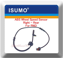 ABS Wheel Speed Sensor Rear/ Right Fits:300 Charger Challenger Magnum RWD