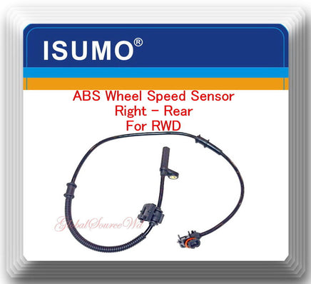 ABS Wheel Speed Sensor Rear/ Right Fits:300 Charger Challenger Magnum RWD