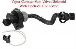 Vapor Canister Purge Valve Solenoid With Connector Fits: BMW Series 1 3 5 X5