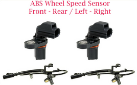 Set 4 ABS Wheel Speed Sensor Front Rear Left right Fits: Dakota Raider 2006-2011