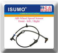 1 ABS Wheel Speed Sensor W/Connectors Front L/R Fits: Chevrolet & GMC 2003-2018