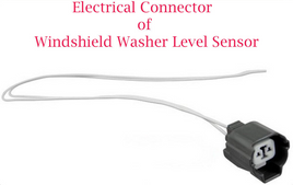 Connector of Windshield Washer Fluid Level Sensor FLS153 Fits Acura Honda 07-14