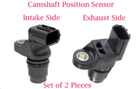 2Camshaft Position Sensor W/Connectors Intake & Exhaust Side Fits: Aucua Honda