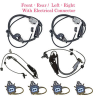 4 x Front ABS Speed Sensor Rear ABS Wire Harness & Connectors Fits Camy Avalon