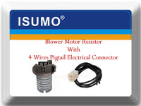 Blower Motor Resistor W/ Electrical Connector Rear Fits: Acura MDX Honda Pilot 