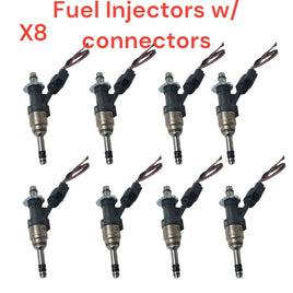 X8 Fuel Injector W/Connectors OEM#12668393 Fits: GM Vehicles V8 6.2L  2014-2018