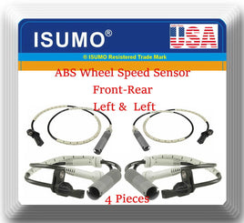 4 ABS Speed Sensor Front Rear Right Left For 128i 323i 325i 328i   E90 