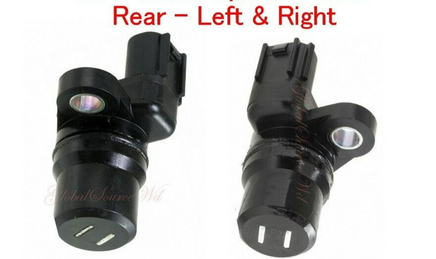 2 x ABS Wheel Speed Sensor & Connectors Rear L/R Fits:Toyota T100 Tacoma Tundra