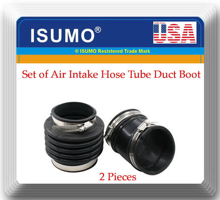 Set of 2 Air Intake Hose Tube Duct Boot for Infiniti M35 M45 2006-2009 V6 3.5L