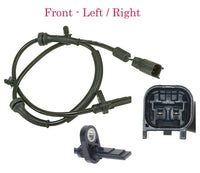 2 Kits ABS Wheel Speed Sensor Front Left & Right Fits MAZDA 2 2011-2014 L4 1.5L