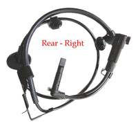 2 x ABS Wheel Speed Sensor & Connector Rear L/R Fits Eclipse Cross Outlander