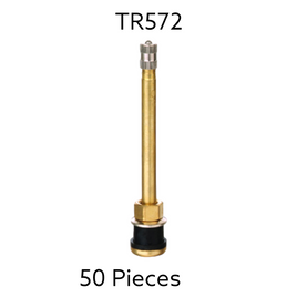 TR572 Truck Tire Valve Stem For Wheels 22.5 /24.5 Rim Φ.625".Holes L:4"  50 Pcs