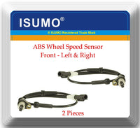 2 X ABS Wheel Speed Sensor Front lefT & Right ALS200 Fits: Ranger B3000 B4000 