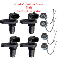 4 Engine Camshaft Position Sensor + Connector  Fits Infiniti & Nissan V6 3.5L