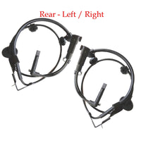 2 x ABS Wheel Speed Sensor & Connector Rear L/R Fits Eclipse Cross Outlander