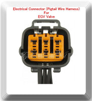 Electrical Connector Wiring Harness of EGR Valve EGV803 Fits: Express Savana