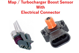 Map / Turbocharger Boost Sensor 2 BAR W/ Wiring Connector Fits: Chevrolet & GMC