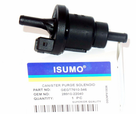 28910-22040 Canister Purge Solenoid/Purge Valve Fit:Hyundai Accent Kia Spectra &