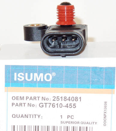 Manifold Absolute Pressure (MAP) Sensor W/Electrical Connector  Fits: Aveo Aveo5