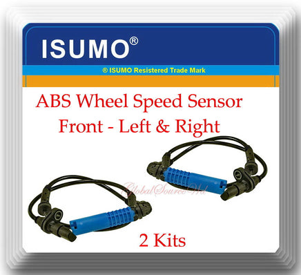 2 Kits ABS Wheel Speed Sensor Front & Right Fits: BMW  325XI  330XI  2001-2005