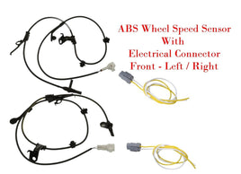 2 x ABS Wheel Speed Sensor +Connector Front-L/R For xD 2008-2009 Yaris 2006-2011