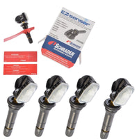 4 x Schrader Snap-in Programmable TPMS Sensor 33500  2002-2024 315  314.9/433MHz