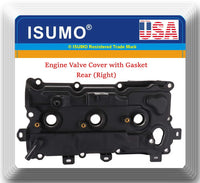 Engine Valve Cover W/ Gasket Rear (Right)Fits:OEM# 13264-JP01A Murano Quest 