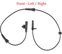 2 x ABS Wheel Speed Sensor & Connectors Front L/RFits Nissan Altima 2019-2024