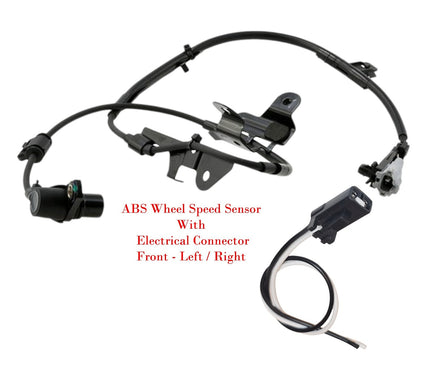 ABS Wheel Speed Sensor& Connector  Front-Left Fits:Toyota Sequoia Tundra