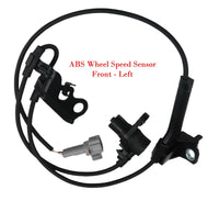 2 x ABS Wheel Speed Sensor +Connectors Front L/R Fits Corolla Matrix Vibe