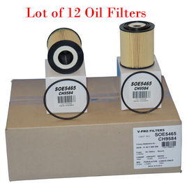 12 x Engine Oil Filter Made In Korea Fits: Mini Cooper Mini Cooper S 2002-2008