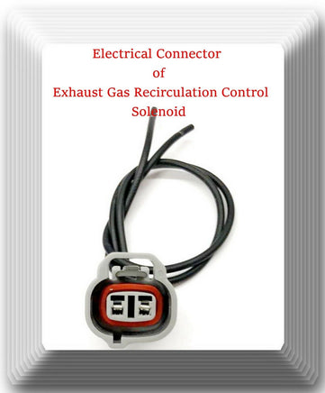 Connector of Exhaust Gas Recirculation Control Solenoid VS66 Fits: RAV4 Tercel